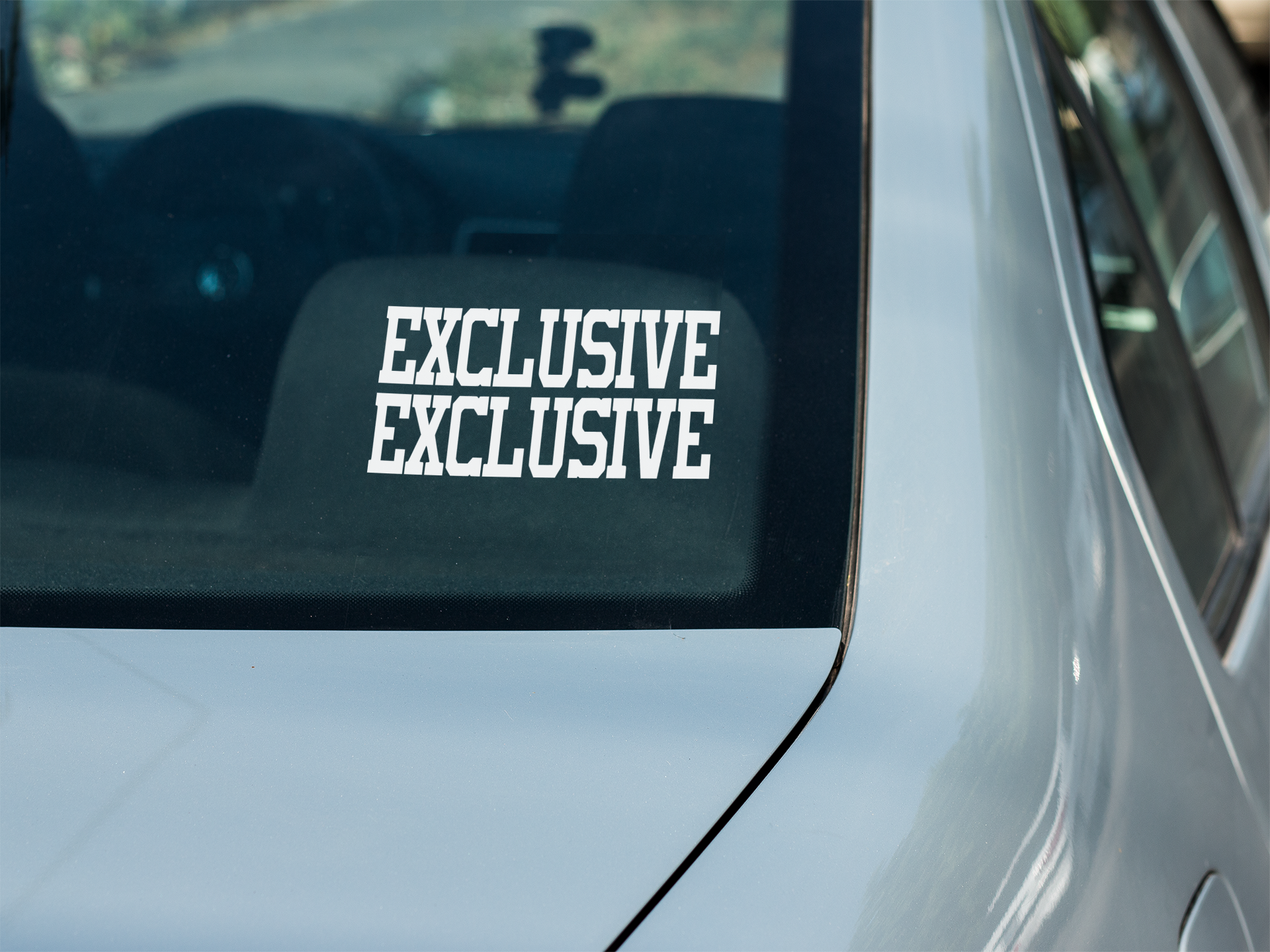 exclusive exclusive decal