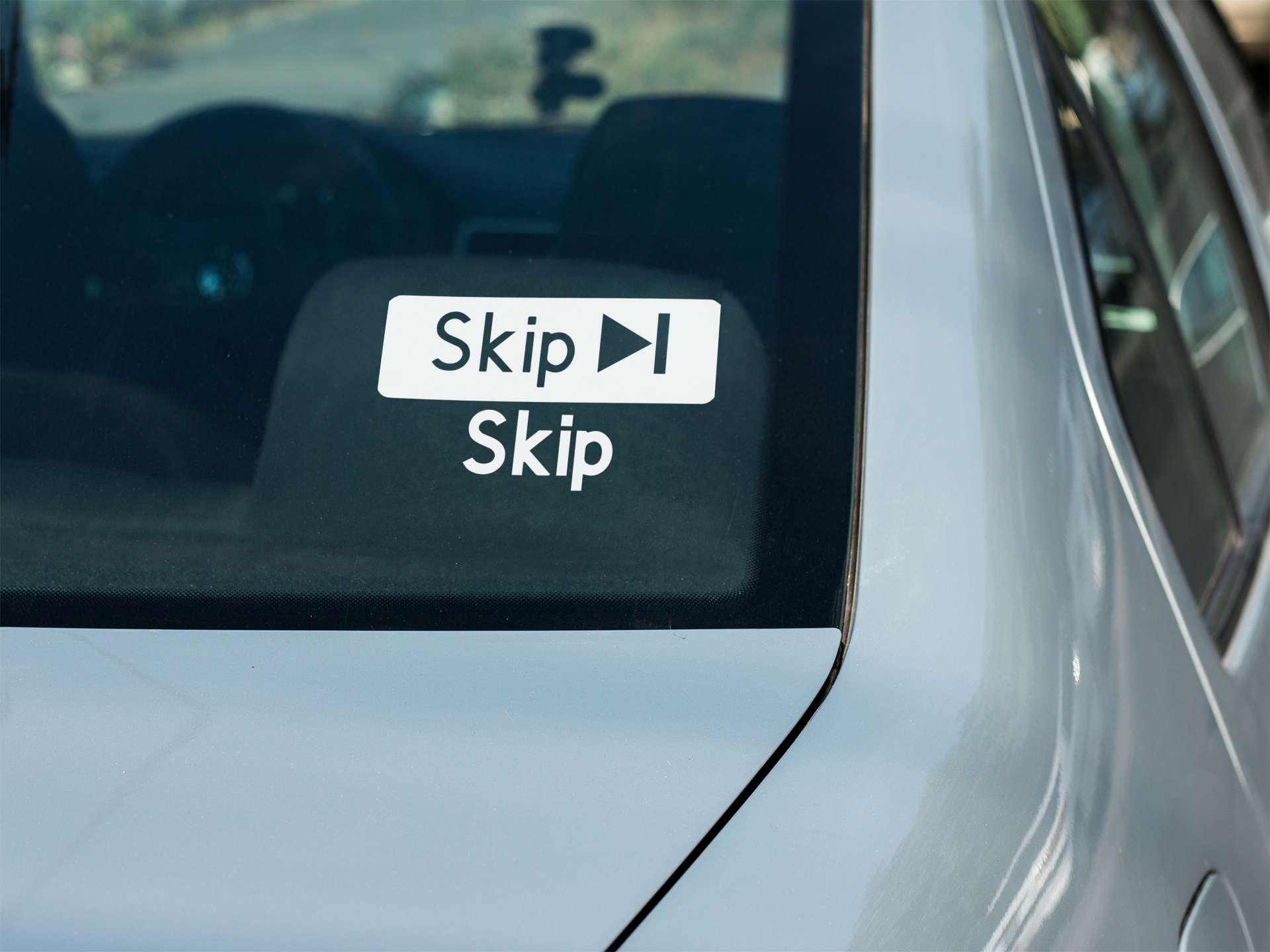 Skip Skip decal