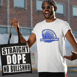 STRAIGHT DOPE NO BULLSHHH Tote bag