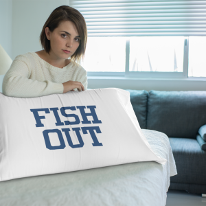 FISH OUT Pillow Case