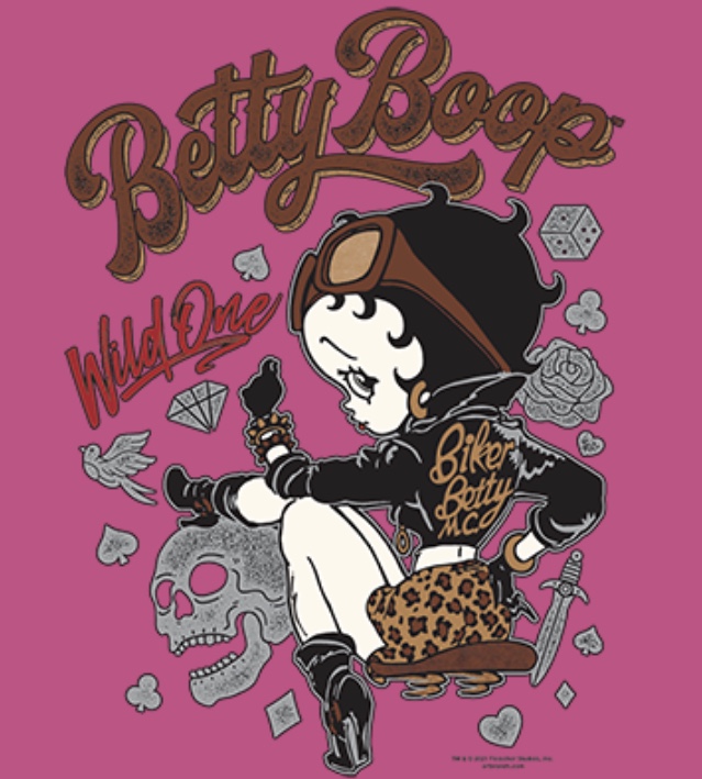 Betty Boop Red White and Boop