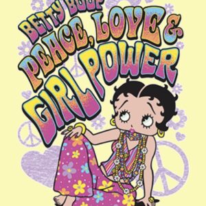 Betty Boop Peace Love and Girl Power