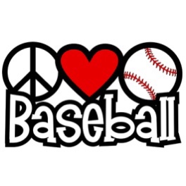 Peace Love Baseball