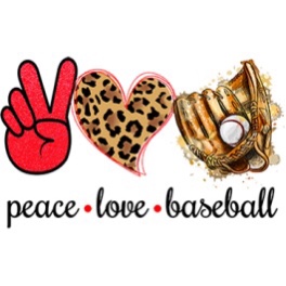 Peace Love Baseball 2