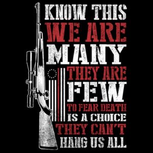 We ARE many They are FEW