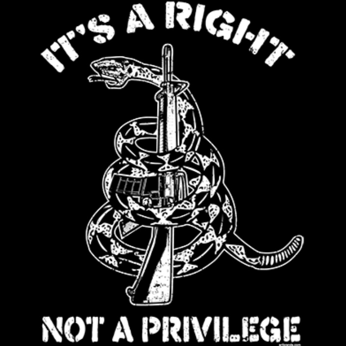 It’s a right not a privilege