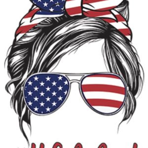 USA Girl Bun