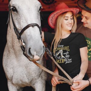 Every cowgirl needs a little RIP in her jeans