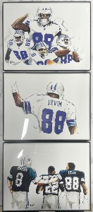 FRAMED COLLECTION OF ALL THREE BY MIKE FISHER