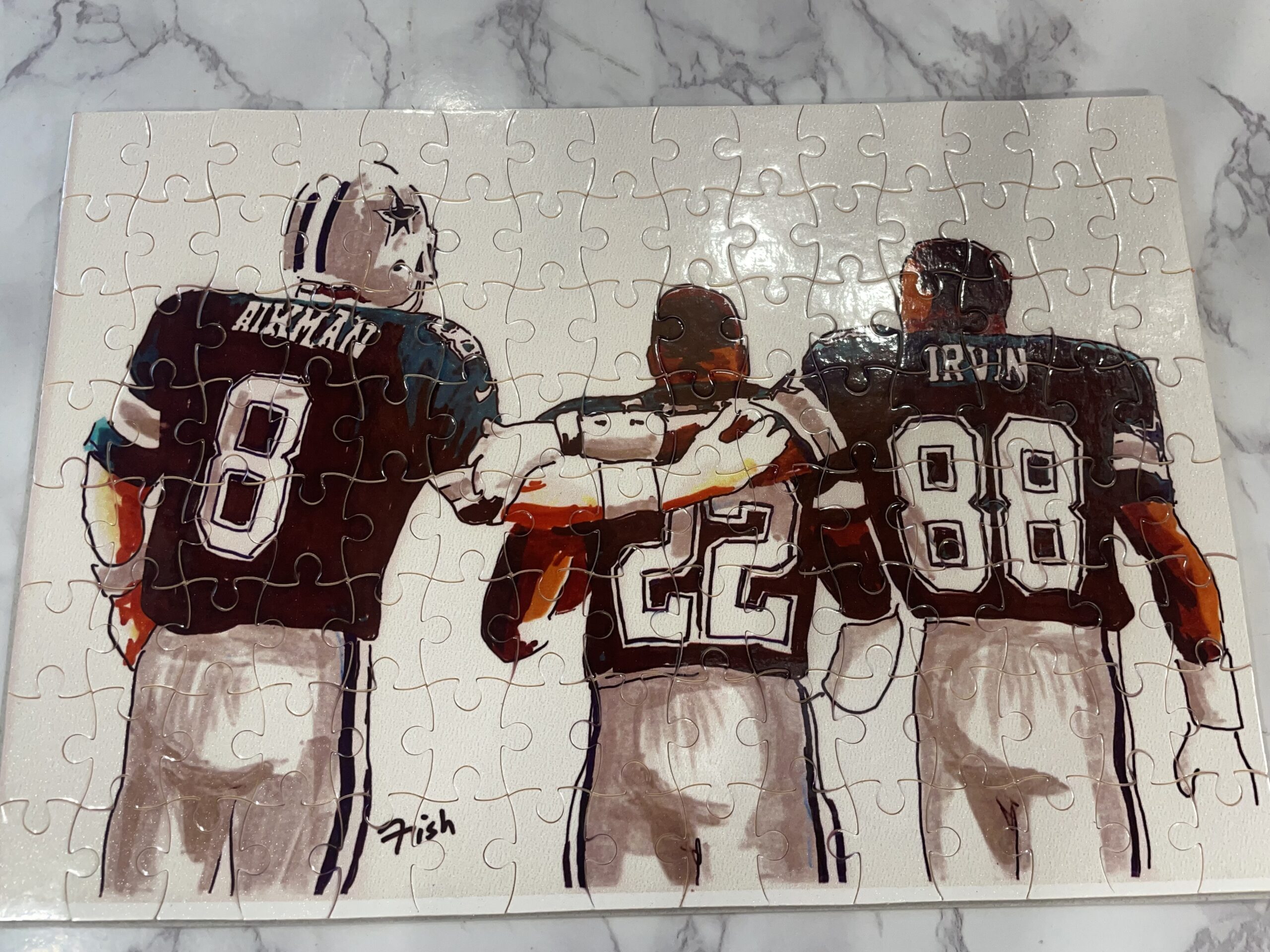"Irvin" puzzle by Mike Fisher