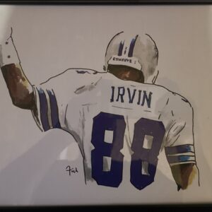 FRAMED "IRVIN" BY MIKE FISHER