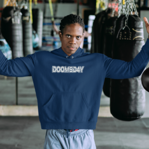 DOOMSD4Y NAVY HOODIE (DOOMSDAY)