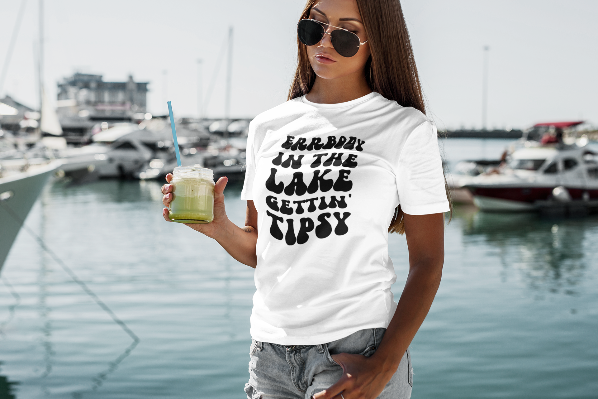 ERRBODY IN THE LAKE GETTIN' TIPSY