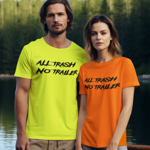 ALL TRASH NO TRAILER IN SAFETY ORANGE