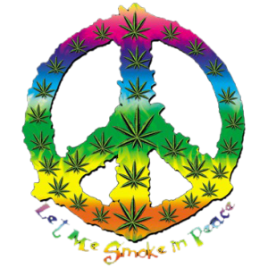 Peace Sign Marijuana