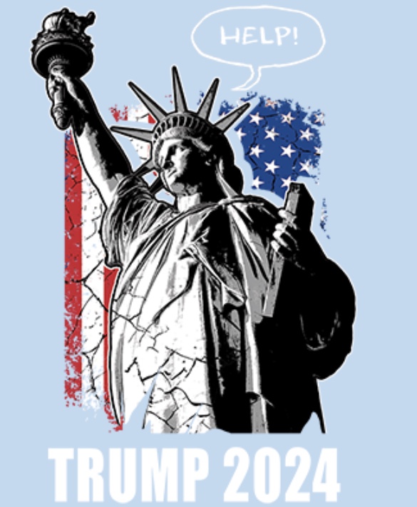 Trump 2004 Lady Liberty