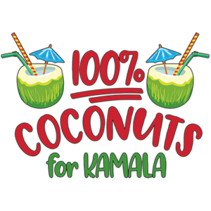 100% Coconuts for Kamala