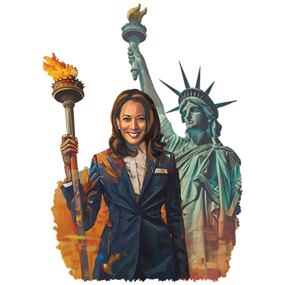 Kamala Statue of Liberty