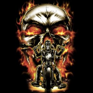 Skull Biker