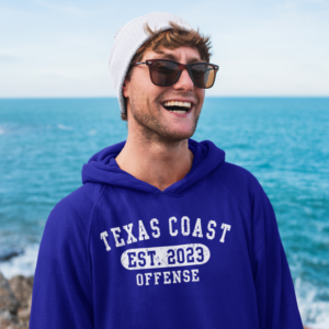 Texas Coast Offense NAVY HOODIE (wave 6)