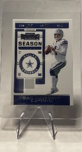 Dak Prescott FOOTBALL CARD with stand -LIMITED QUANTITY