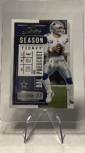 Dak Prescott FOOTBALL CARD with stand -LIMITED QUANTITY
