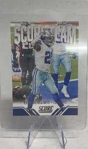 Zeke Elliott FOOTBALL CARD with stand -LIMITED QUANTITY